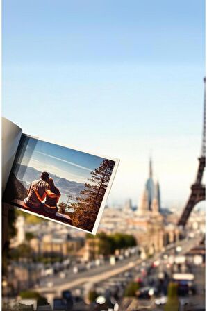 Kişiye Özel Flipbook Mutlu Yıllar Temalı Fotoğraf Albümü (10x15 cm )